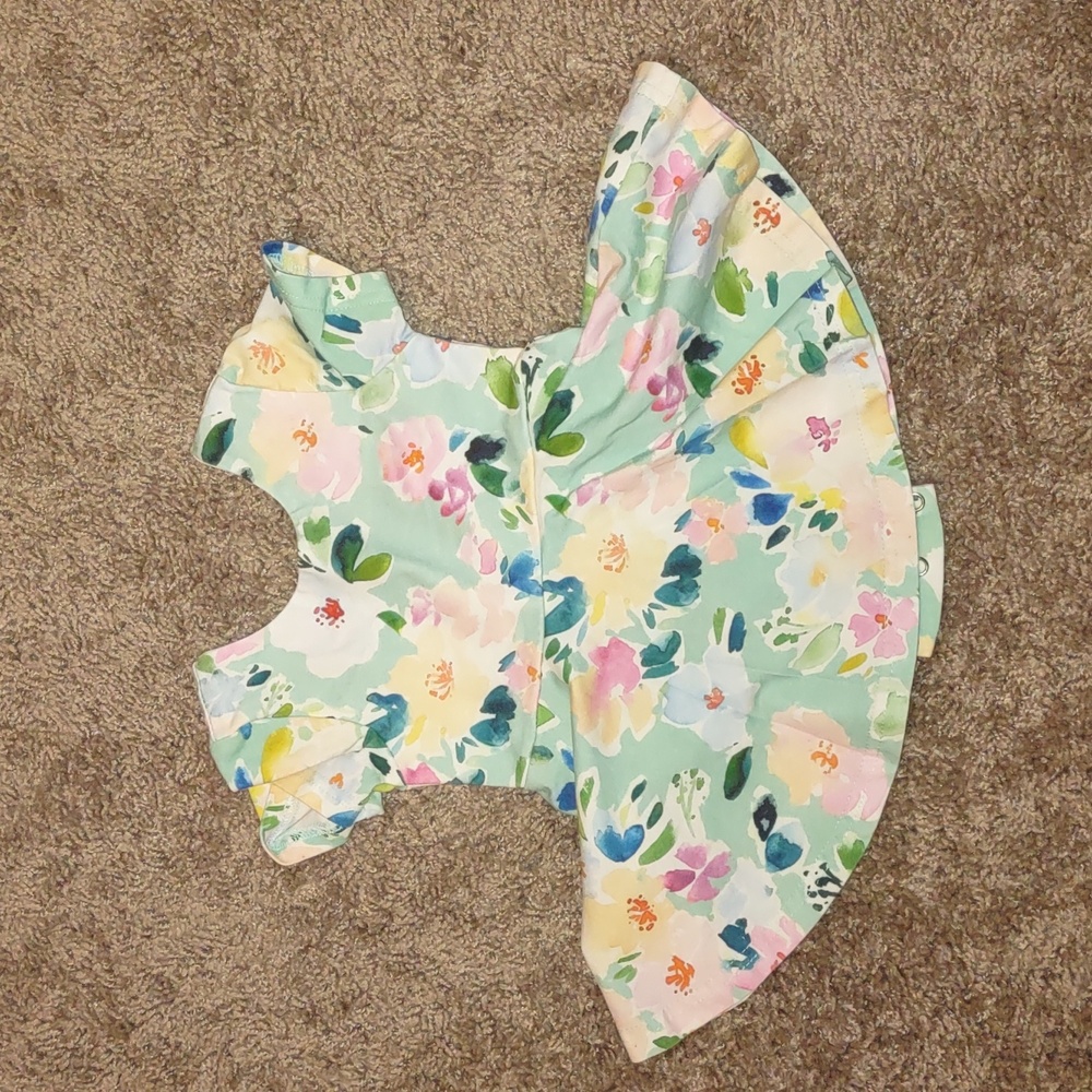 Ollie Jay floral bodysuit dress